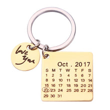 Load image into Gallery viewer, AmorDose® Personalized Calendar Keychain