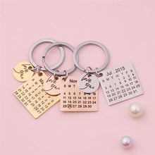 Load image into Gallery viewer, AmorDose® Personalized Calendar Keychain